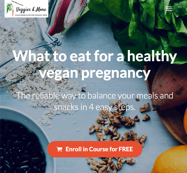 Vegan Pregnancy Mini-Course